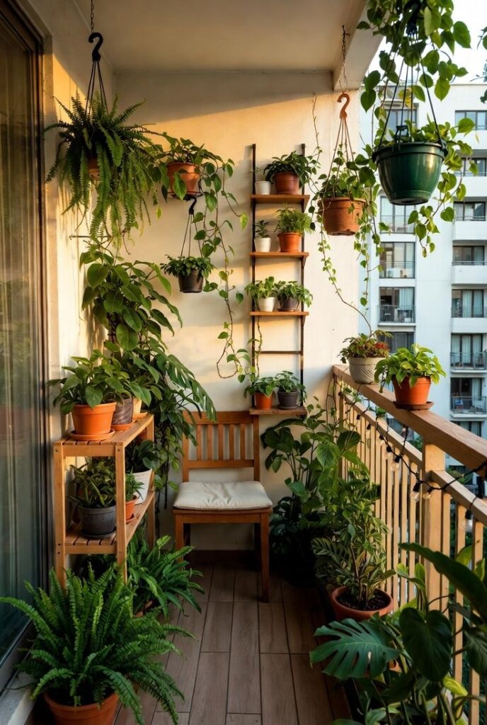 diy small balcony garden setup 🌸 transform your tiny space into a green oasis
